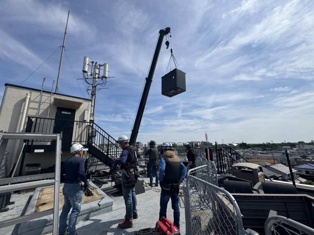 電気工事　キュービクル交換